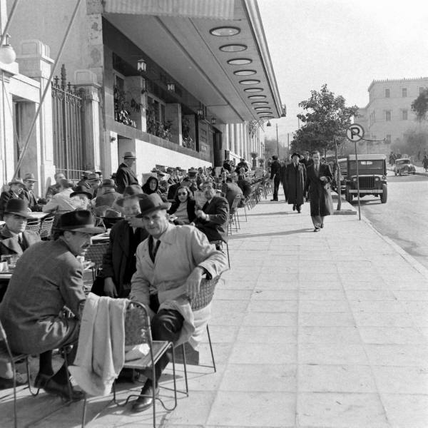Athens Syntagma January1948 Dimitri Kessel 1